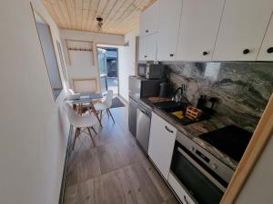 Kuchnia lub aneks kuchenny w obiekcie Apartamenty Salamandra
