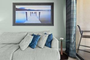 Katil atau katil-katil dalam bilik di SeaRenity with WOW views of the Gulf of Mexico plus FREE beach gear and heated facility pool