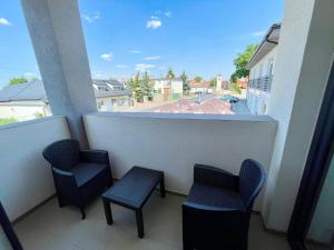 Balkoni atau teres di Apartmány Lavender