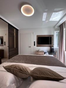 Postel nebo postele na pokoji v ubytování Luxury Rooms Andrea