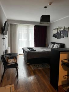 TV a/nebo společenská místnost v ubytování SkiLuxe New Gudauri - Loft 2