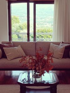 Et opholdsområde på Villa Madalena