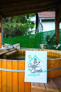 Egy Csipet Csoda Vendégház a Balaton fővárosánál 8652 Siójut, HRSZ. 423/2 kép - 2