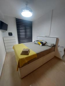 Ліжко або ліжка в номері Apartamento en Miami Platja - Tarragona