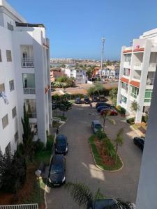 Budynek, w którym mieści się apartament