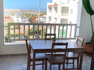 Balkon lub taras w obiekcie Appart vue sur mer,