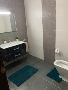 Łazienka w obiekcie Appart vue sur mer,