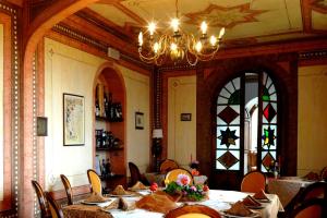 En restaurang eller annat matställe på Relais Castelluccio Palusse
