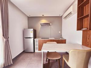 Eldhús eða eldhúskrókur á Le Botum Hotel