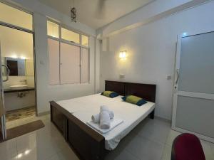 Voodi või voodid majutusasutuse Smile Hub Kandy -Youth Hostel- toas