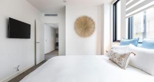 Ένα ή περισσότερα κρεβάτια σε δωμάτιο στο The Grande - 2 bed option