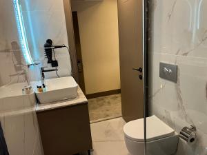 Koupelna v ubytování Istanblu Hotel Ataşehir
