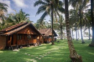 Zahrada ubytování Sumatra Surf Resort