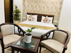 Posezení v ubytování Gazebo Inn & Suites Medanta