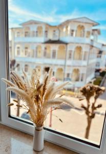 Balkón nebo terasa v ubytování Hotel Villa Schwanebeck