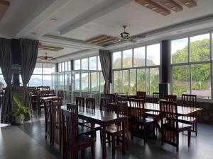 Restaurace v ubytování El Nido Royal Palm Inn