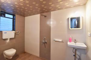 Koupelna v ubytování Casa RPM