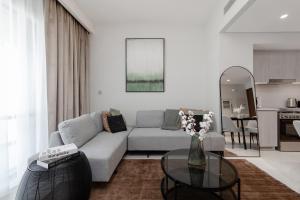 Posezení v ubytování Luxury apartments at Vida Residences