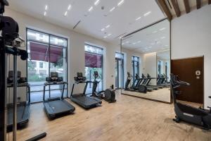 Fitness centrum a/nebo fitness zařízení v ubytování Luxury apartments at Vida Residences