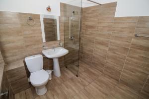 Koupelna v ubytování Hotel Atlantis