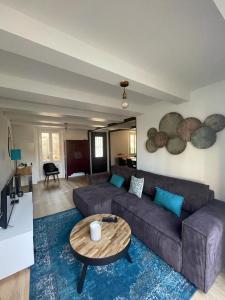 Χώρος καθιστικού στο maison Bastide 5 mn de la plage