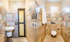 Koupelna v ubytování FabHotel Radha Residency