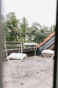 Balkón nebo terasa v ubytování Appartement Residenz Panorama - Einzigartiges Loft im Herzen von Würzburg mit 2 Balkonen und Panorama-Aussicht! + 10 fotografií