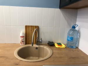 Ванная комната в Двухкомнатная квартира-студия