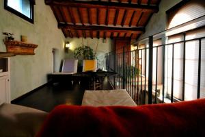 Posezení v ubytování Relais Castelluccio Palusse
