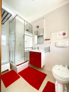 Koupelna v ubytování B&B Le Saline + 20 fotografií