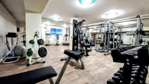 Fitness centrum a/nebo fitness zařízení v ubytování Hotel Caesar Paladium