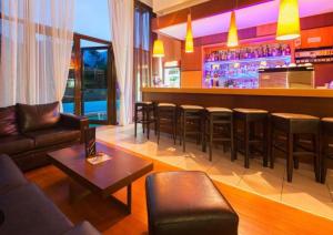 Posezení v ubytování Apartament by Zenit in Terra Complex Massonet D28 near Bansko