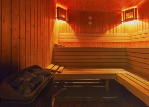 Posezení v ubytování Apartament by Zenit in Terra Complex Massonet D28 near Bansko