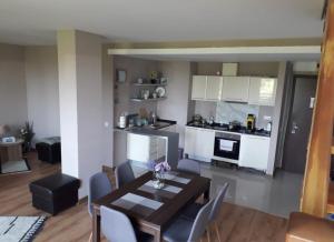 Kuchyň nebo kuchyňský kout v ubytování Apartament by Zenit in Terra Complex Massonet D28 near Bansko