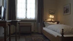 Postel nebo postele na pokoji v ubytování Fährhaus Hotel