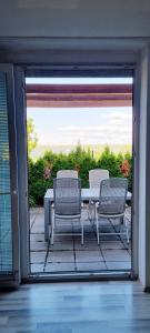 Balkón alebo terasa v ubytovaní Apartmán Pavlov Pálavské vinohrady