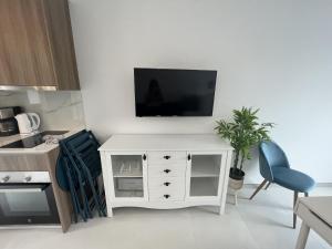 Kuchyňa alebo kuchynka v ubytovaní Estepona - Playa - Estudio con terrazas cerca del mar Pa6
