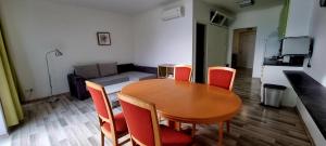 Kuchyňa alebo kuchynka v ubytovaní Apartmán Pavlov Pálavské vinohrady