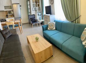 Kuchyňa alebo kuchynka v ubytovaní Skiathos home