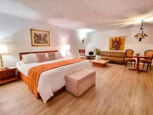 Antara Hotel & Suites - Miraflores房間的床