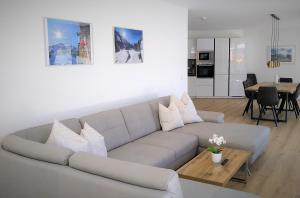 Istumisnurk majutusasutuses Appartements am Kirchplatz