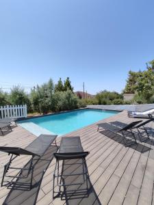 Fotografia z galérie ubytovania Villa con PISTA DE PADEL privada, piscina y Barbacoa, con más de 1800m2 de terreno, Villa Can Ramón v destinácii Papiolet