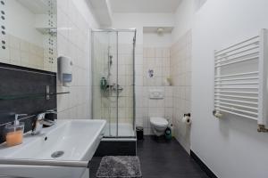 Koupelna v ubytování Modern Fancy Apartments Berlin City Center