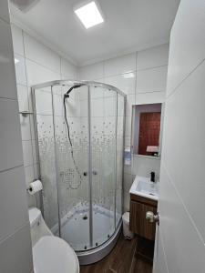 Koupelna v ubytování Guest House Club Hípico