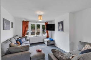 Кът за сядане в Silver Stag Properties, 4 BR in Ashby de la Zouch