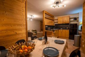 Kuchyň nebo kuchyňský kout v ubytování Peclet Appartements VTI