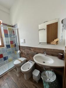 Kúpeľňa v ubytovaní B & B Vigna Di Filippo - Paestum + 37 fotografií
