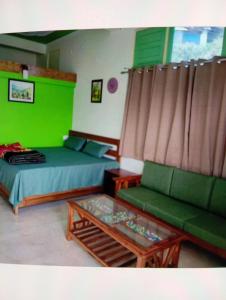 Posezení v ubytování The Moon Light Home stay