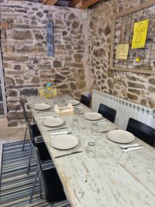 Posezení v ubytování Albergue Gabino
