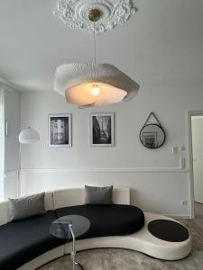Posezení v ubytování Paris to Bochum, 4 Pers. Apartm.